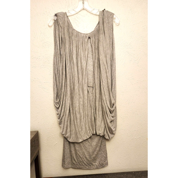 Robert‎ Rodriguez Loose Mini Dress Grey Multi Wear Size LARGE - Picture 1 of 11
